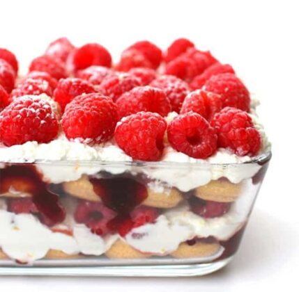 Tiramisu Aux Fruits Rouges Plat Et Recette Recette Weight Watchers