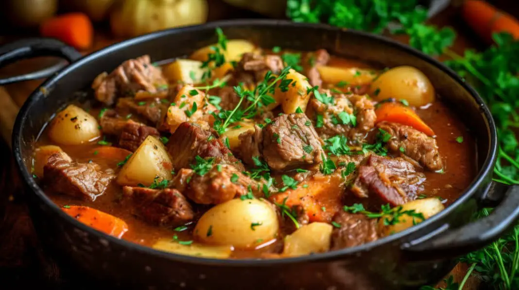 Recette Facile B Uf Bourguignon Au Thermomix Savoureux Et Rapide