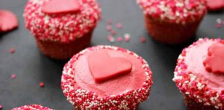 Cupcakes Saint-Valentin au thermomix