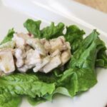 salade de blanc de poulet et de laitue