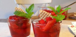 Fraises au citron à 0 point weight watchers