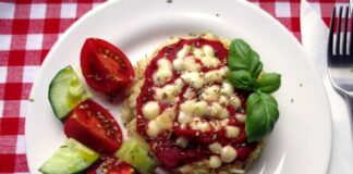 Mini-pizza de riz Weight Watchers