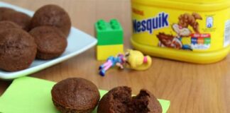 Muffins au Nesquik avec Thermomix