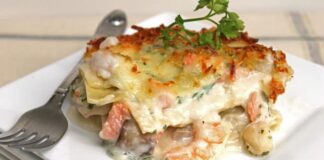 Lasagne aux Fruits de Mer au Thermomix