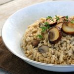 Risotto de jambon et de champignon avec Cookéo