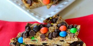 Barres de céréale et M&M's au Thermomix