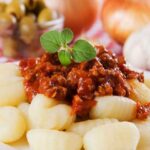 gnocchis à la bolognaise légers