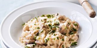 Risotto crémeux aux champignons avec Thermomix