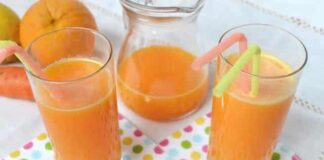 Jus ACE (carotte, orange, citron) au Thermomix