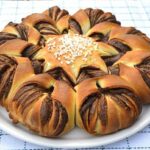 brioche étoilée au nutella au Thermomix