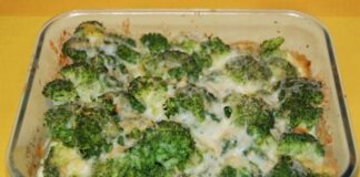 Gratin léger de brocoli WW