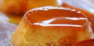 flan à la noix de coco et Caramel au Thermomix