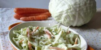 salade de chou Coleslaw WW