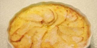 crème brulée aux pommes avec Thermomix