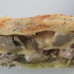 Lasagnes aux artichauts, champignons et jambon WW