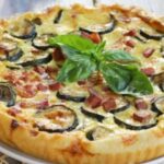 Quiche légère aux courgette et jambon WW