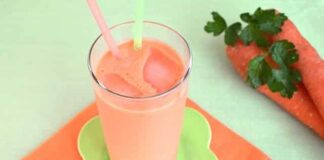 Milk-shake aux carottes au Thermomix