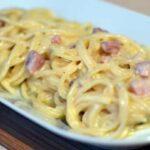 spaghettis à la carbonara au Thermomix