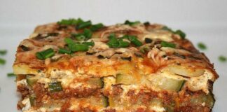 moussaka aux courgettes WW