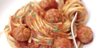 spaghettis aux boulettes de thon WW