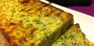 Flan de courgettes au parmesan WW