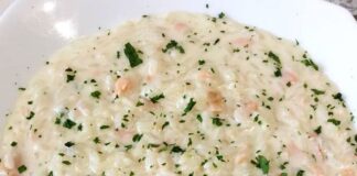 risotto crémeux au saumon au Thermomix