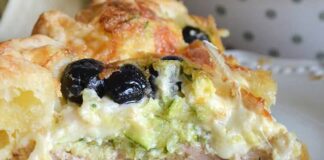 quiche au thon et aux courgettes WW