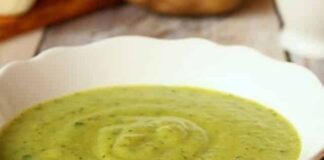 velouté de courgettes au Boursin WW