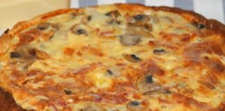 Quiche Sans Pâte aux Champignons et Jambon WW