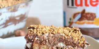 tiramisu au Nutella au thermomix