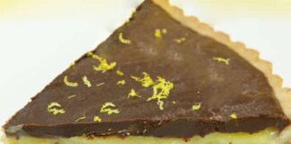 Tarte au Citron et au Chocolat au Thermomix