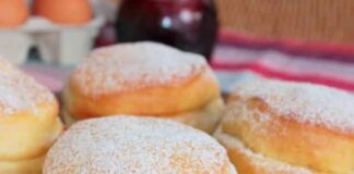 beignets à la confiture au four au Thermomix