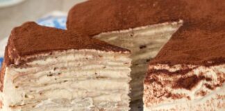 Gâteau de Crêpes Façon Tiramisu au Thermomix