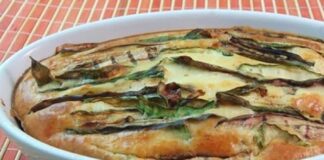 Clafoutis aux Courgettes et Aubergines Grillées WW