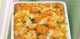 Clafoutis carottes Weight Watchers