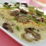 Gratin de pommes de terre de champignons