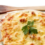 Gratin de pommes de terre potiron et fromage frais