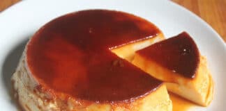 Crème caramel au yaourt