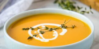 Velouté de Butternut au Kiri au Thermomix