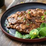 Escalopes de veau à la sauce champignons au Thermomix