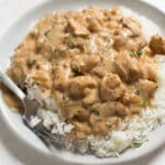 La recette du poulet stroganoff au Thermomix