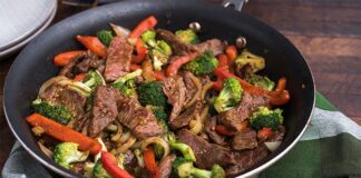 Sauté de boeuf à la méditerranéenne