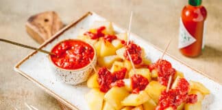 Patatas bravas préparées au Thermomix