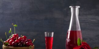 Cocktail vodka cerise au Thermomix