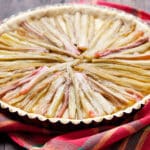 Tarte à la rhubarbe