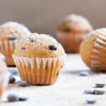 Muffins aux pépites de chocolat sans beurre