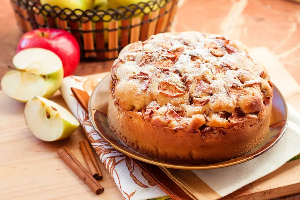 gâteau aux pommes sans gluten