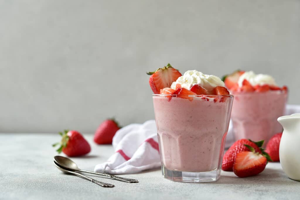 Mousse de fraise au Thermomix