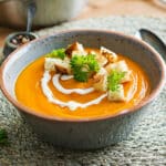 Délicieuse recette de soupe au potiron au Thermomix