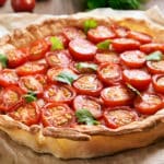 Tarte de tomate et thon